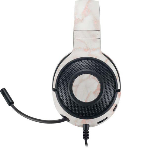 Rose Gold Marble Razer Kraken X Skin
